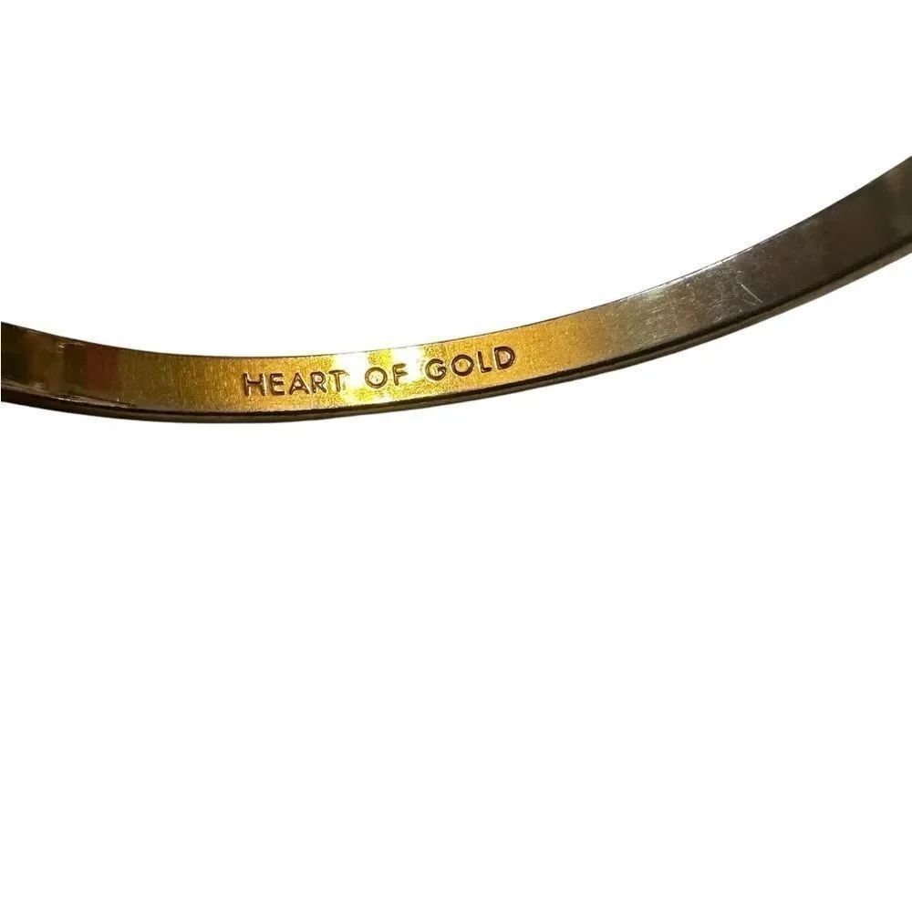 Kate Spade Gold-Tone “Heart of Gold” Bracelet - Picture 4 of 4